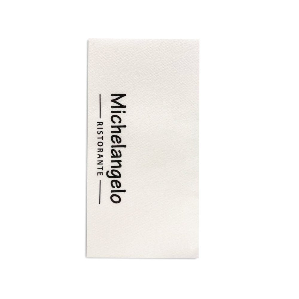 Airlaid WIT bedrukt - Afbeelding 3