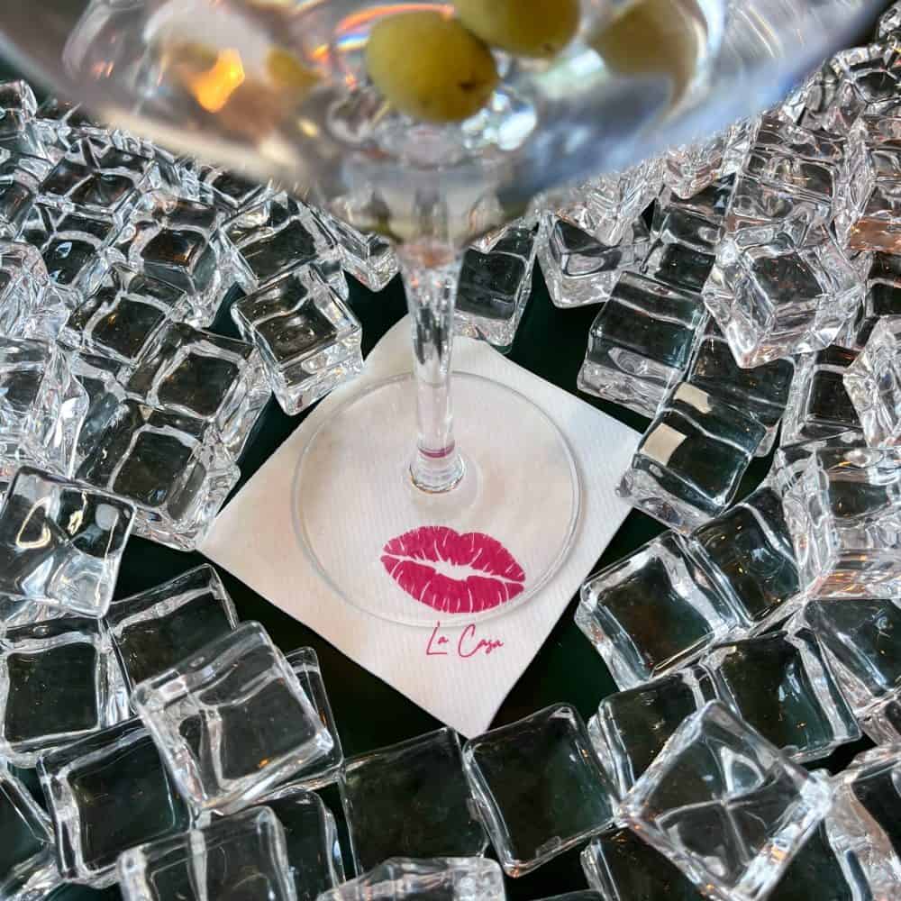 Airlaid servetten Wit bedrukt