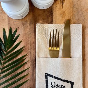 100% ECO 2-laags celstof servetten bedrukt