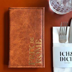 Kunstlederen Rekeningmapje