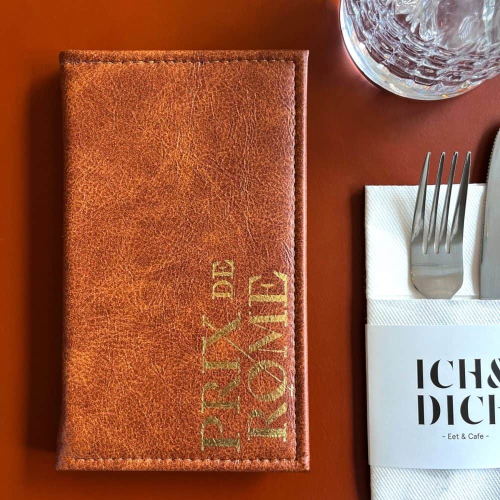 Kunstlederen Rekeningmapje