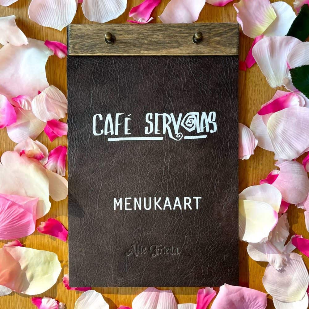 Leren omslag - Afbeelding 2