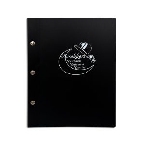 Polytop Menukaarten Met zeefdruk