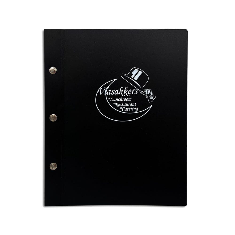 Polytop Menukaarten Met zeefdruk