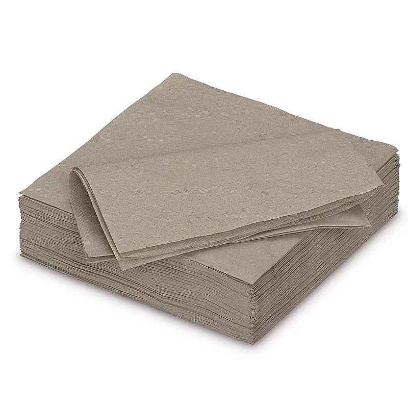 2-laags gekleurd servet onbedrukt