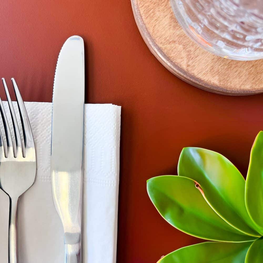 2-laags wit servet, onbedrukt - Afbeelding 3