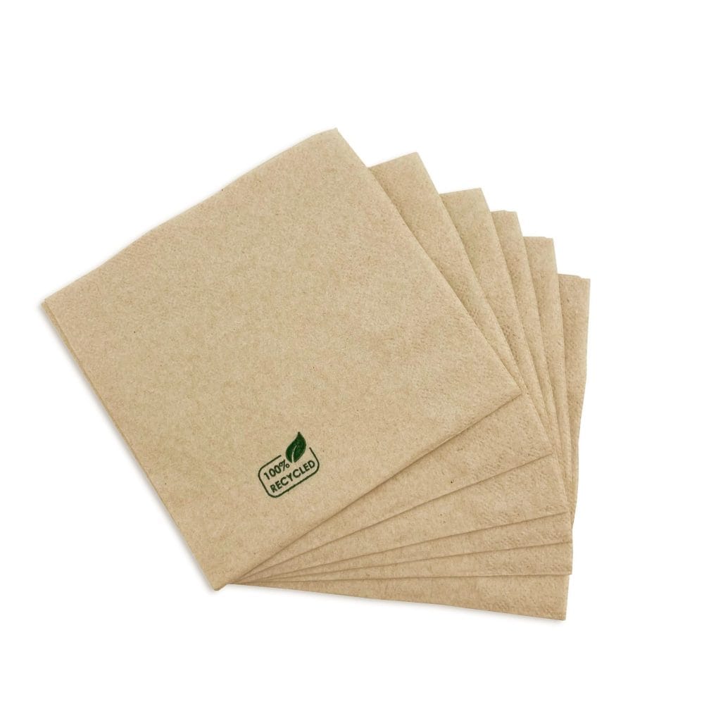 ECO servet-25x25cm-1/4 - Afbeelding 4