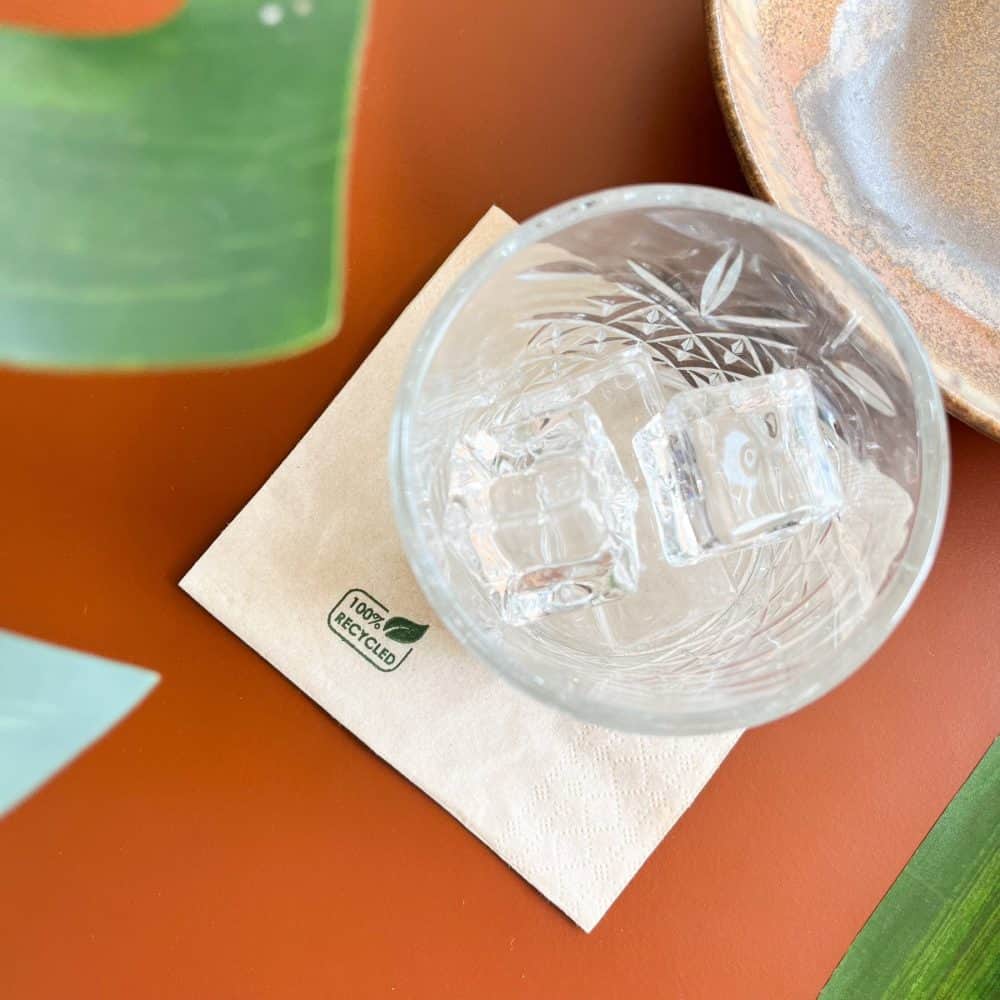 ECO servet-25x25cm-1/4 - Afbeelding 6