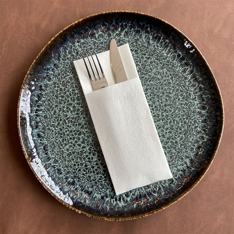 Airlaid Pochette 40x33cm onbedrukt