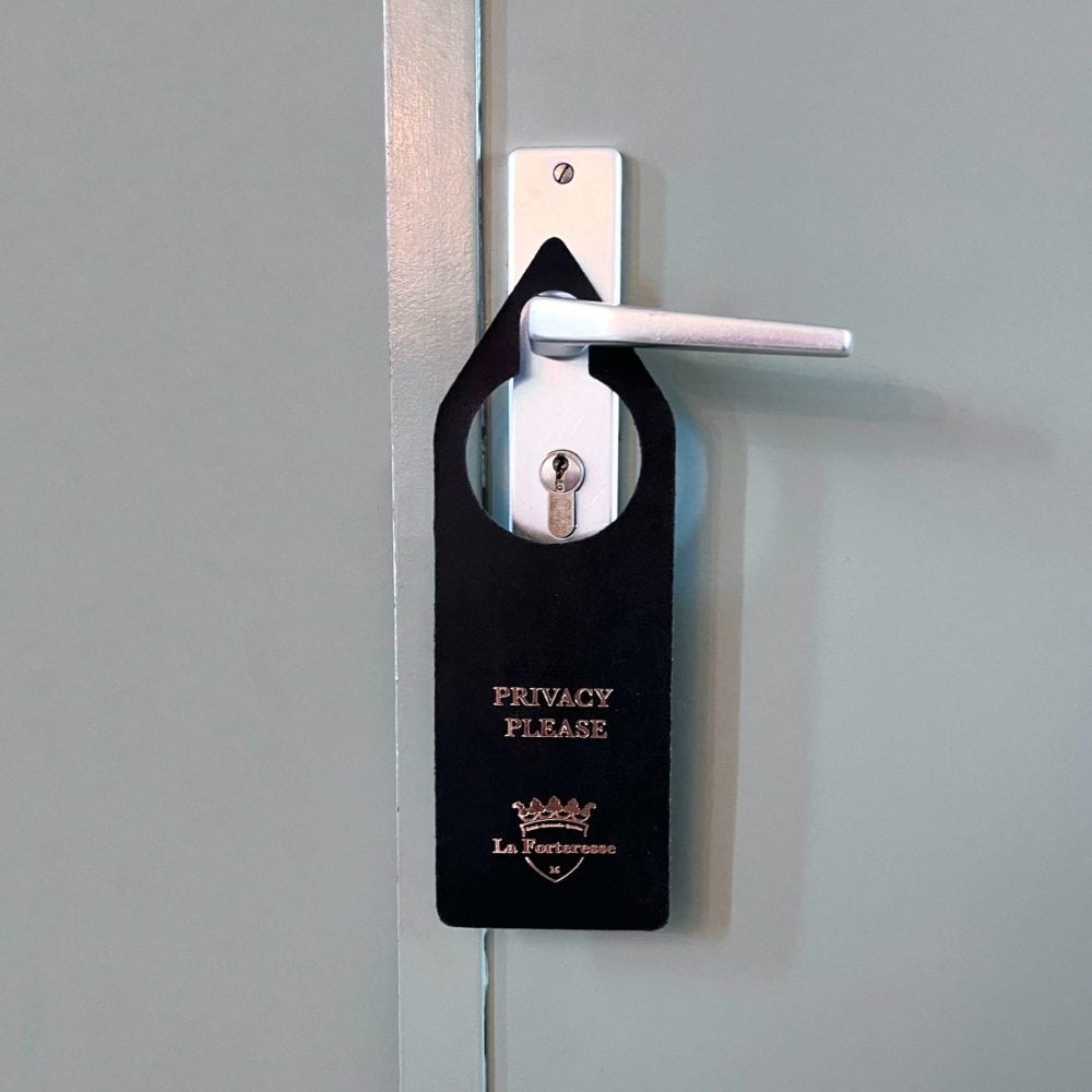 Leren deurhanger - Afbeelding 4