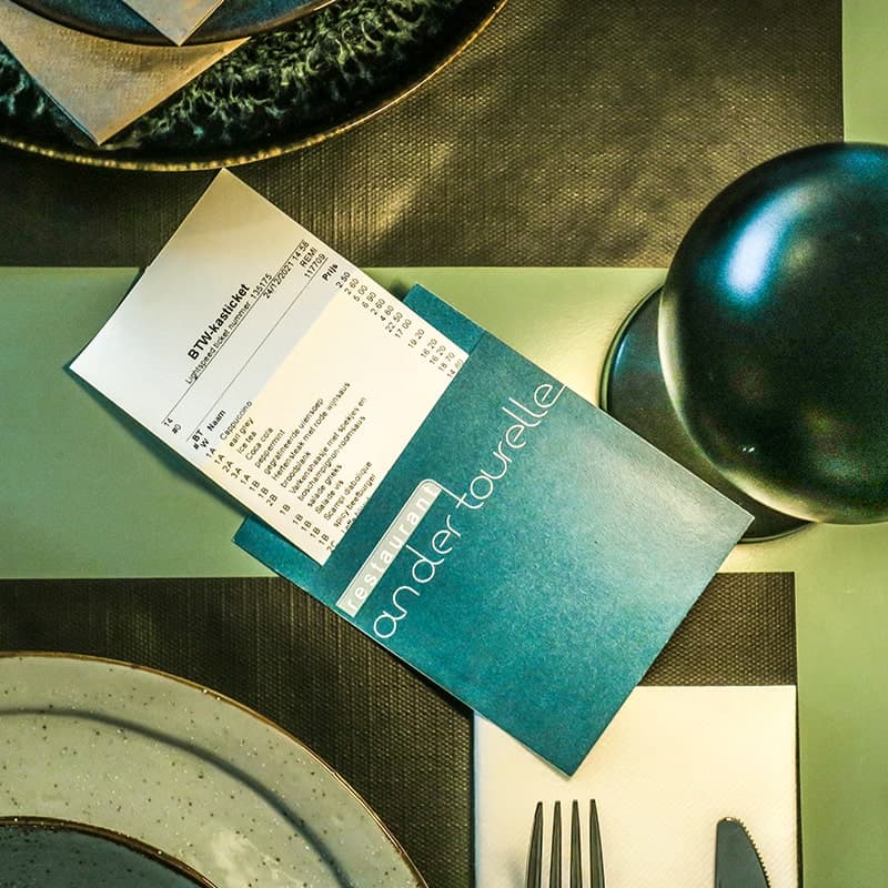 Papieren Rekeningmapjes