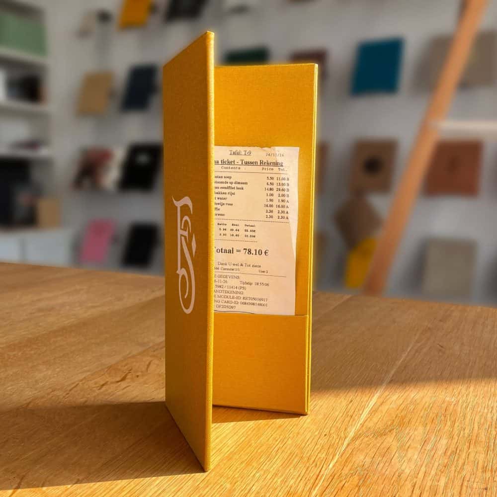 Linnen Rekeningmapjes