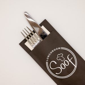 Classic bestekzakjes bedrukt