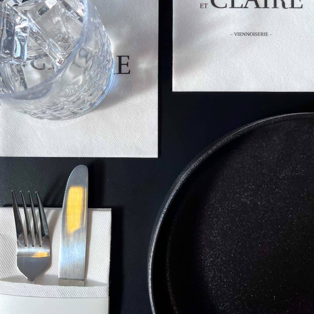 Cocktail Servet WIT - Afbeelding 3